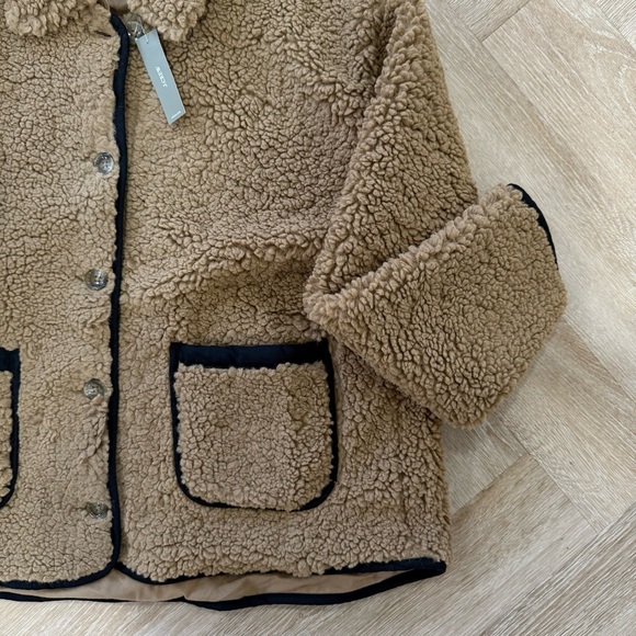 J. Crew Faux Sherpa Barn Jacket - Picture 7 of 7